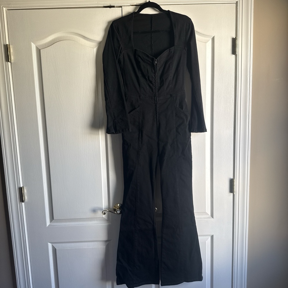We The Free Black Jumpsuit